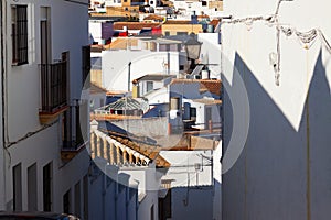 Residential districts of andalucian town