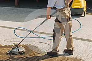 Residential Driveway Washing