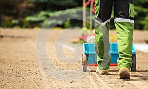 Residential Garden Grass Seeding