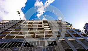 Residential high rise apartment building in inner Sydney suburb NSW Australia.