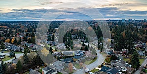 Residential Homes in quite suburban city neighborhood.