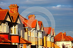 The residential houses