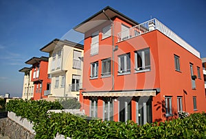 Residential houses