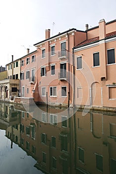 Residential houses in Chioggia