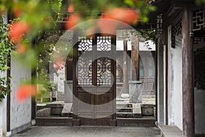 Residential houses, old cottages and alleys in the old town of Nanjing, Nanjing
