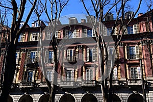 Residential houses in Turin, Italy