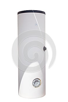 Residential Indirect Electric Water Heater Tank. photo