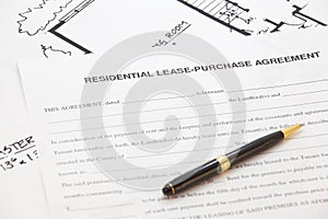 Residential lease- purchase agreement