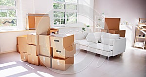 Residential Living Room Relocation. Moving Furniture