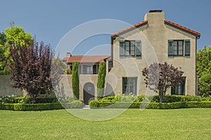 Residential mansion and grounds in San Marino California