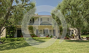 Residential mansion and grounds in San Marino California