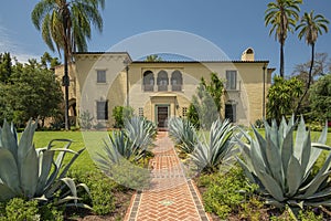 Residential mansion and grounds in San Marino California