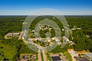 Residential neighborhood Chester VA USA townhomes