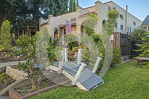 Residential neighborhood in Monrovia California