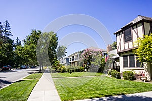 Residential neighborhood in San Jose, California