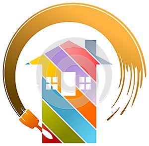 Residential painting logo