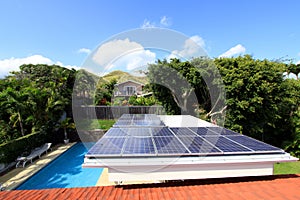Obytný fotovoltaický slnečné systém 
