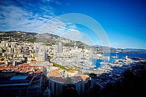 Residential quarters, Monaco, France