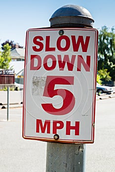 Residential Speed Sign