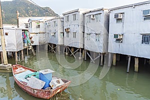 Tai O fishing village, Lantau island, Hong Kong