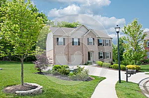 Residential Suburban Home in USA