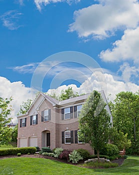 Residential Suburban Home in USA