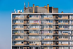 Residential tower with appartments