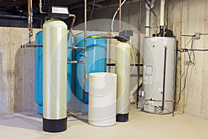 Residential water filtration photo