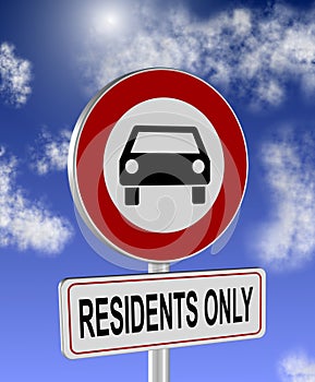 Residents only