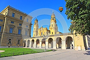 The Residenz and Odeonsplatz in Munich