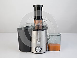 Residue and fiber separator machine on white background