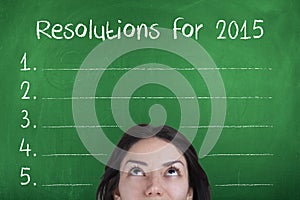 Resolutions Goals for New Year 2015