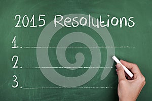 2015 Resolutions Goals for New Year