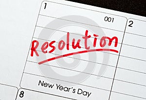 Resolutions for the New Year