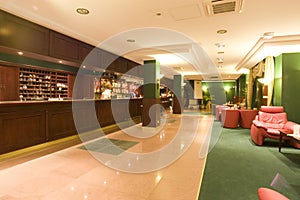 Resort or Hotel lobby and lounge