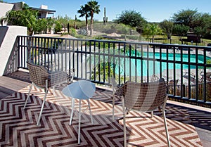 Resort hotel mansion bedroom suite patio