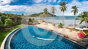Resort Hotel at Thailand Sea at Trat