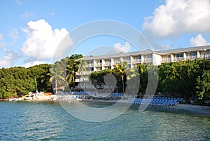 Resort on the Island of Key Largo at the Overseas Highway, Florida