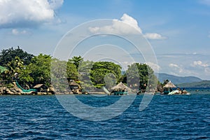 A resort in Panggangan island Island, Calape, Bohol.