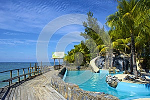 Resort in Roatan, Honduras photo