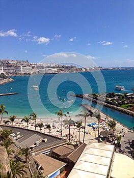 Resort in Spanish Canary Island