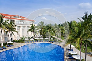 Resort swimming pool