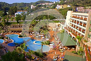Resort in Tossa de Mar, Spain