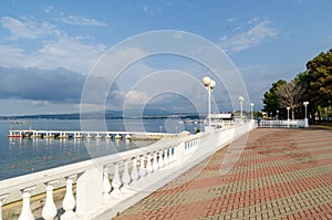 The resort town of Gelendzhik. Embankment.