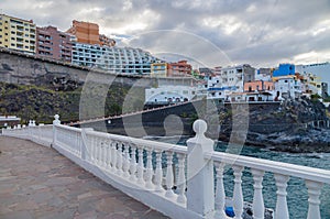 Resort town Puerto de Santiago, Tenerife