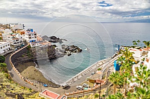 Resort town Puerto de Santiago, Tenerife