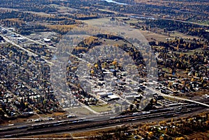 Resort town in Western USA