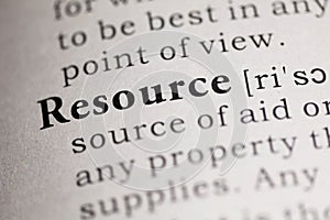 Resource