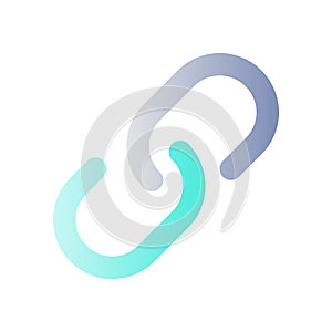 Resources and links flat gradient color ui icon