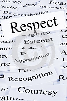 Respect Concept